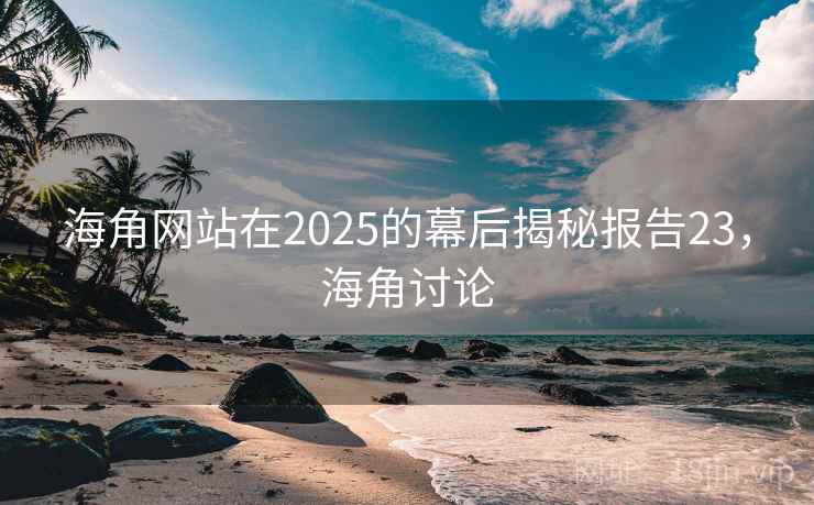 海角网站在2025的幕后揭秘报告23，海角讨论